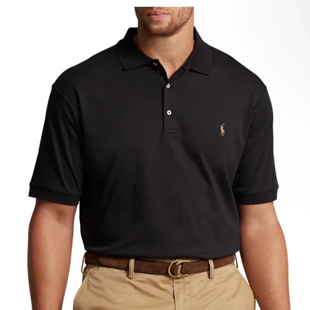 Polo by Ralph Lauren Men's Black Polo Shirt